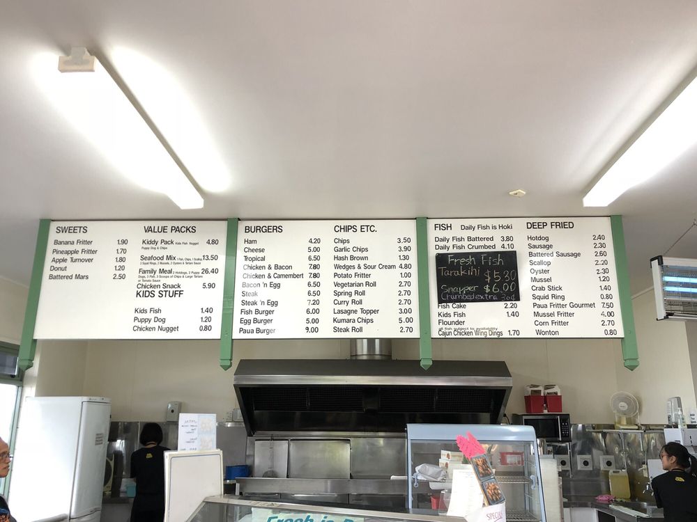 SHAYNES FISH AND CHIPS Updated August 2024 150 Acacia Bay Rd, Taupo