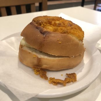 Marathon Cafe - Pineapple bun with butter - Bakeries Near Me - Richmond Hill, Ontario