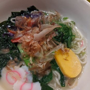 Reren Lamen & Bar - Soy tempura lamen with miso broth - Ramen Near Me - Washington, DC, District of Columbia