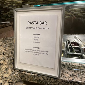 Steelworks Buffet and Grill - Make your own Pasta bar. Lots of options.. - Buffets Near Me - Bethlehem, Pennsylvania Steelworks Buffet and Grill - Make your own Pasta bar. Lots of options.. - Buffets Near Me - Bethlehem, Pennsylvania
