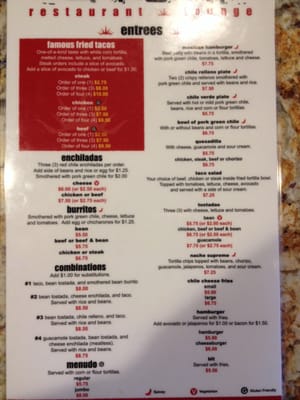 Menu photo 7 Mexico City Restaurant & Lounge Denver, CO Menu photo 7 Mexico City Restaurant & Lounge Denver, CO