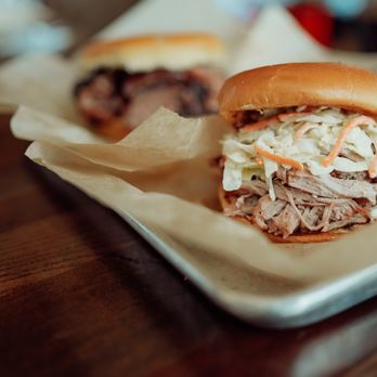 City Barbeque - a pulled pork sandwich with coleslaw - Barbeque Near Me - Fairfield, Ohio City Barbeque - a pulled pork sandwich with coleslaw - Barbeque Near Me - Fairfield, Ohio