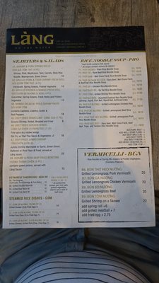 Menu photo 1 Làng On The Water Grimsby, ON Menu photo 1 Làng On The Water Grimsby, ON
