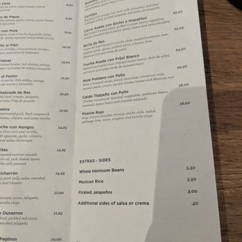 Nopalito - Menu - Mexican Near Me - San Francisco, California
