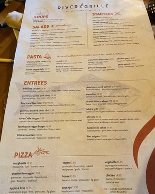 Menu photo 1 River Grille Easton, PA