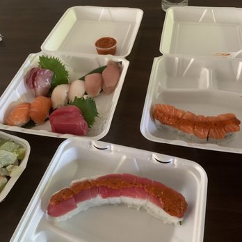 Fumi Sushi Restaurant - Miami Lady Roll Sushi Bento Lunch And one other I can't remember :/ - Japanese Near Me - Modesto, California Fumi Sushi Restaurant - Miami Lady Roll Sushi Bento Lunch And one other I can't remember :/ - Japanese Near Me - Modesto, California