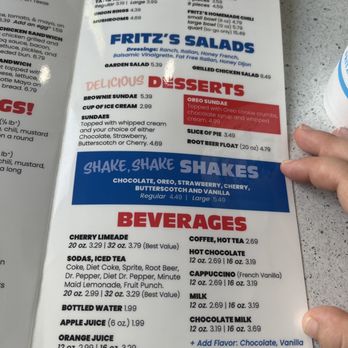Fritz's Railroad Restaurant - Menu - Burgers Near Me - Shawnee, Kansas Fritz's Railroad Restaurant - Menu - Burgers Near Me - Shawnee, Kansas