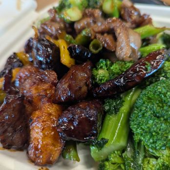 Panda Express - Super greens, broccoli beef and their special, fire crackers shrimp and beef. - Fast Food Near Me - Los Angeles, California Panda Express - Super greens, broccoli beef and their special, fire crackers shrimp and beef. - Fast Food Near Me - Los Angeles, California