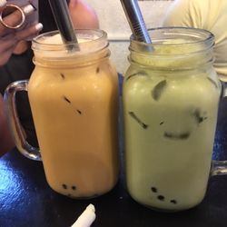 The Tea Spot - Thai tea and the matcha milk tea
