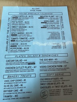 Menu photo 3 Allday Pizza Austin, TX Menu photo 3 Allday Pizza Austin, TX
