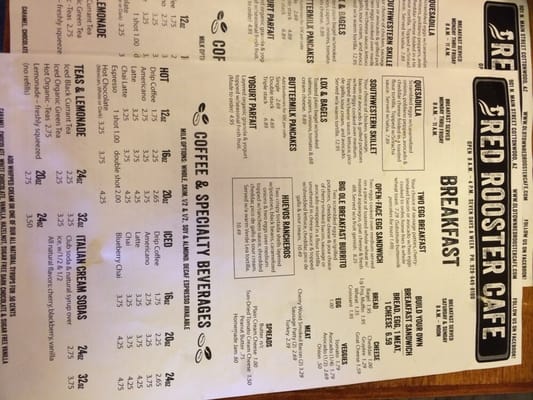 Menu photo 7 Old Town Red Rooster Cafe Cottonwood, AZ Menu photo 7 Old Town Red Rooster Cafe Cottonwood, AZ