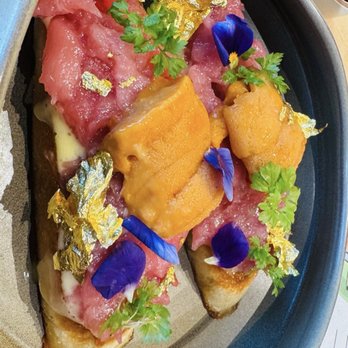 Hello Temaki - Hokkaido Uni toast - Sushi Bars Near Me - Elk Grove, California