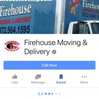 Firehouse Moving and Delivery - Class act - Movers Near Me - Terrell, Texas