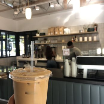 Buenas Coffee - Iced vanilla latte. - Coffee & Tea Near Me - Costa Mesa, California