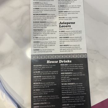El Paraiso Mexican Restaurant - Menu - Mexican Near Me - Oldsmar, Florida