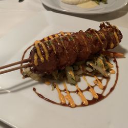 Noah's Restaurant and Lounge - Look at the Tempura Bettered Deep Fried Scallops!!! OMG!!!