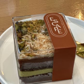 Escape 360 - Dubai chocolate cake - Cafes Near Me - McKinney, Texas