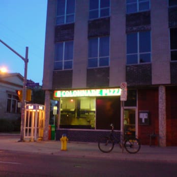 Colonnade Pizza - a bicycle parked in front of a pizza parlor - Pizza Near Me - Ottawa, Ontario Colonnade Pizza - a bicycle parked in front of a pizza parlor - Pizza Near Me - Ottawa, Ontario
