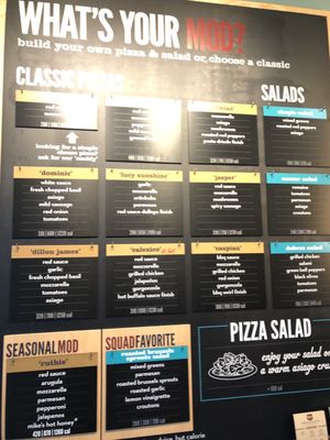 Menu photo 1 MOD Pizza Westminster, CO