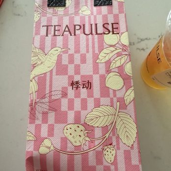 Tea Pulse - Tea To Go Bag - Bubble Tea Near Me - New York, New York