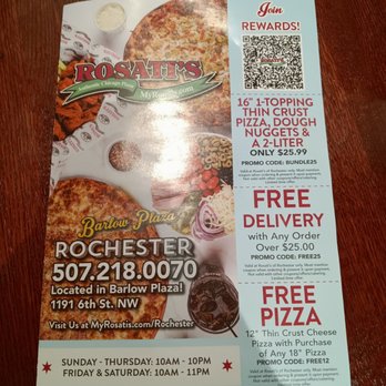 Rosati's Pizza - Menu - Italian Near Me - Rochester, Minnesota Rosati's Pizza - Menu - Italian Near Me - Rochester, Minnesota