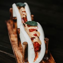 Saffron Modern Indian Dining - Chicken Katsu Bao Bun