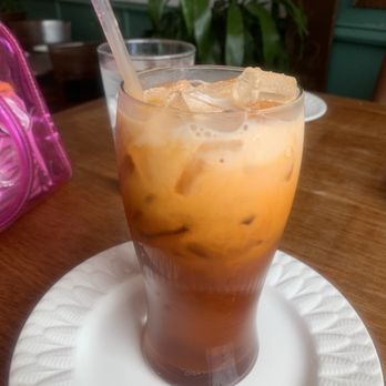 Khoom Lanna - Thai Ice Tea!  Great pick me up! - Thai Near Me - Santa Rosa, California