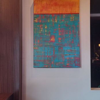 Cheers Chico - This is that original piece of art done by Marilyn Jennings. She has since moved to Santa Fe. - Steakhouses Near Me - Chico, California