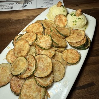 Parea Greek Kitchen - Fried Zucchini - Greek Near Me - Arlington Heights, Illinois Parea Greek Kitchen - Fried Zucchini - Greek Near Me - Arlington Heights, Illinois