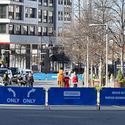 Blocked off for events.