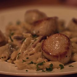 Italian By Night - Penne Carbonara Capesante