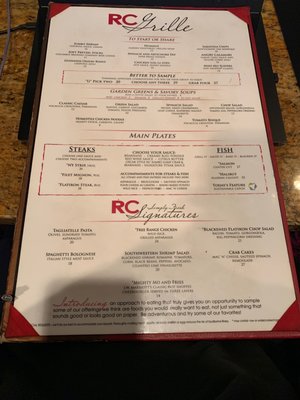 Menu photo 3 River City Grille Columbus, OH