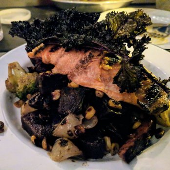 Park & Field - Farmer's hash with salmon - New American Near Me - Chicago, Illinois Park & Field - Farmer's hash with salmon - New American Near Me - Chicago, Illinois