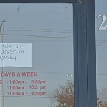 Hong Kong Buffet - Open 7 Days A Week.  JK - Chinese Near Me - Salina, Kansas
