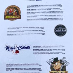 Grand Poutinefest - Menu pt 1