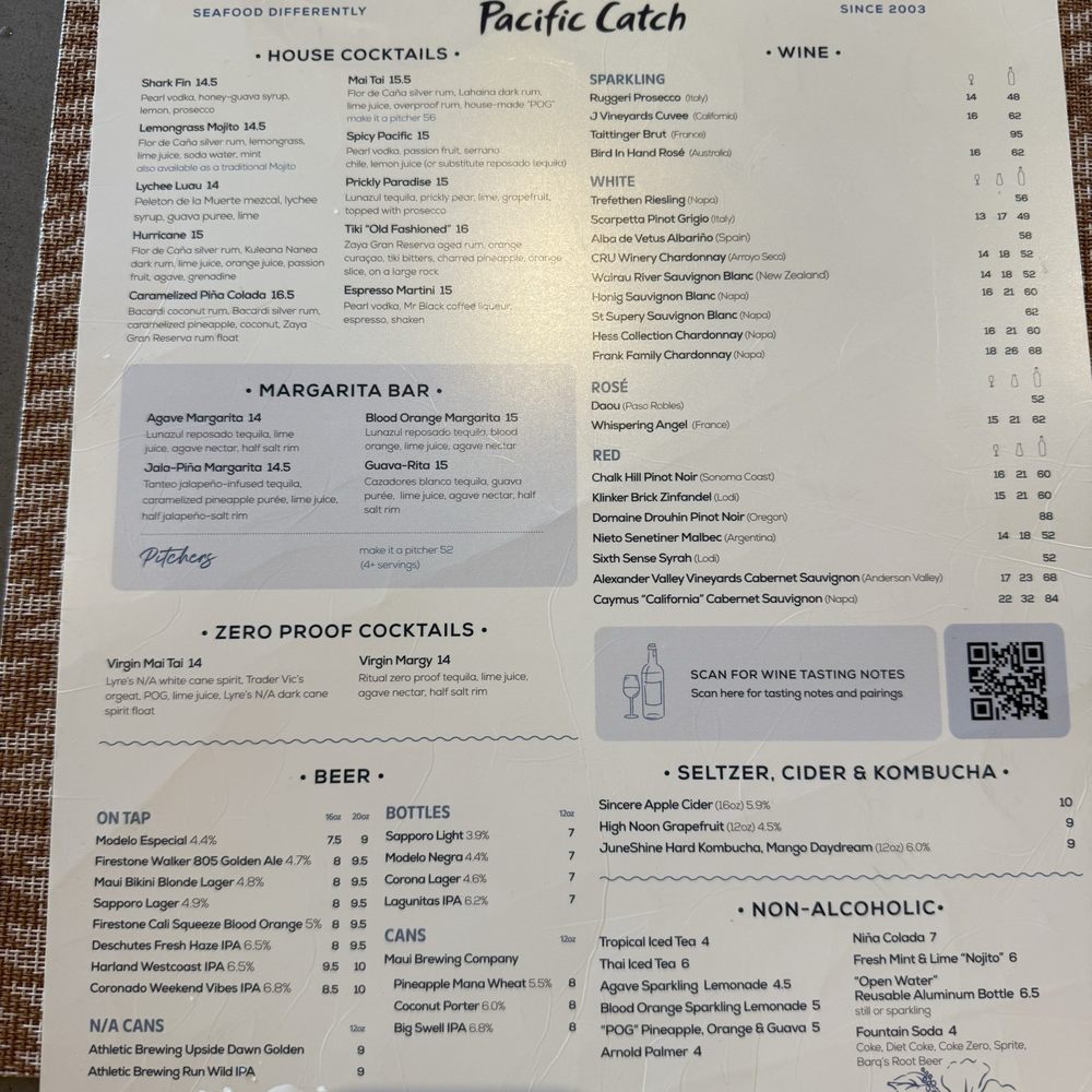 Pacific Catch - Menu - Seafood Near Me - Brea, California Pacific Catch - Menu - Seafood Near Me - Brea, California