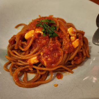 Rigo - Arrabbiata with Smoked Mozzarella - Spanish Near Me - Honolulu, Hawaii Rigo - Arrabbiata with Smoked Mozzarella - Spanish Near Me - Honolulu, Hawaii