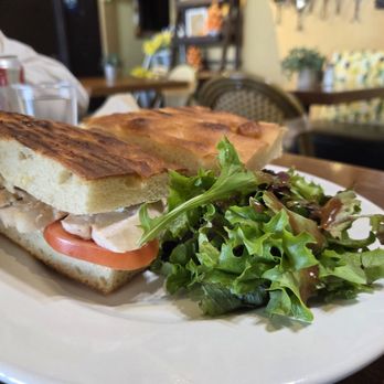 Yellow Vase - Chipotle panini, excellent - Floral Designers Near Me - Rancho Palos Verdes, California