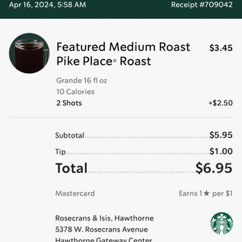Starbucks - Coffee & Tea Near Me - Hawthorne, California