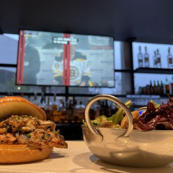 The Vig - Grilled Chicken Shroom Melt - Sports Bars Near Me - Providence, Rhode Island