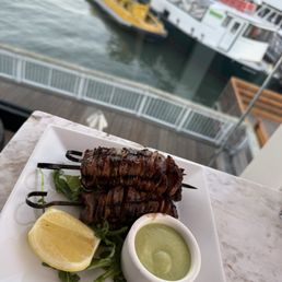Picanha com bacon. Delícia (delicious) & chimichurri mayo