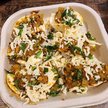 Eggmania - Egg Katori. Has a hint of spiciness. Very good though! - Indian Near Me - Suwanee, Georgia