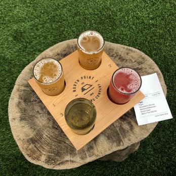 North Point Brewing - Tasting flight - Breweries Near Me - North Vancouver, British Columbia North Point Brewing - Tasting flight - Breweries Near Me - North Vancouver, British Columbia