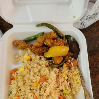 Panda Express - No orange chicken in sight. - Chinese Near Me - Plantation, Florida Panda Express - No orange chicken in sight. - Chinese Near Me - Plantation, Florida