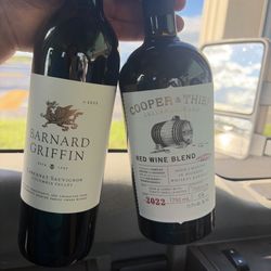 Bob's Package Store - Two beautiful options for someone who loves a red with a bourbon barrel finish