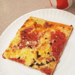 Luigis Pizza - Celebrating National Pizza Day with Grandma and a Coke!!