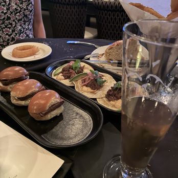 Morton's The Steakhouse - Filet sliders and short rib tacos - Steakhouses Near Me - Hackensack, New Jersey Morton's The Steakhouse - Filet sliders and short rib tacos - Steakhouses Near Me - Hackensack, New Jersey