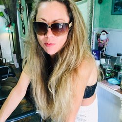 Salon La Sirena - A blond , blond highlight with a pop of extra on the ends. I'm a color master Beverly Hills trained 808-375-3984 text me gina walker
