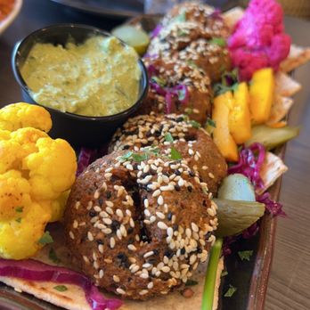 Ney Restaurant - Falafel with sesame seeds - Mediterranean Near Me - La Mesa, California Ney Restaurant - Falafel with sesame seeds - Mediterranean Near Me - La Mesa, California