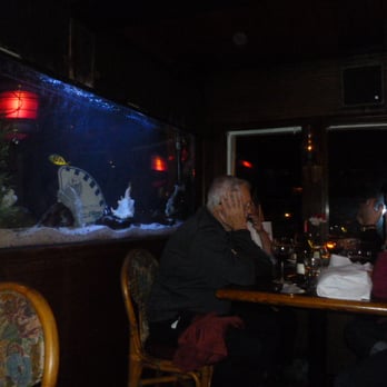 Captain Jack's - Aquarium in Dining Room - Seafood Near Me - Sunset Beach, California